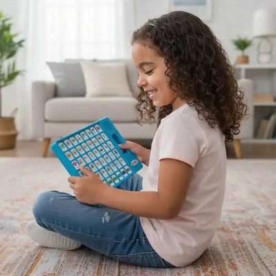 Fidtoy Planche d'apprentissage en bois des formes et des chiffres – Jouet éducatif pour les enfants de 3 ans et plus