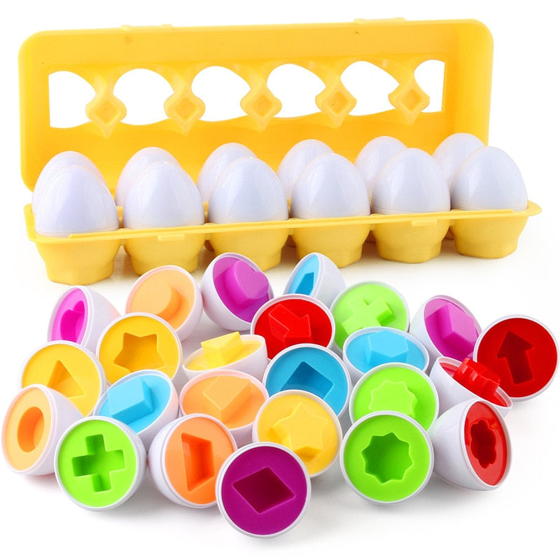 Montessori Matching Eggs