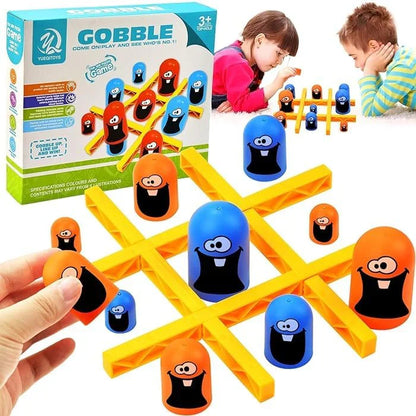 Tic Tac Toe Gobble Game
