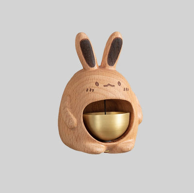 La sonnette adorable en forme de lapin – Un ajout charmant à la décoration de votre maison