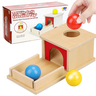 Fidto Object Permanence Box Toy for Babies 6+ Months