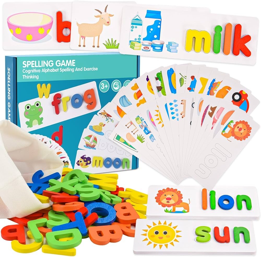 Without Box Hands-on Spelling Learning Game - SD07