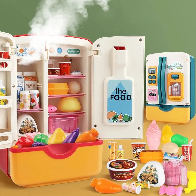 Without Box Mini Fridge Refrigerator Pretend Play - 27A