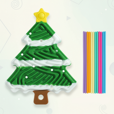 FidgetFrost – Juguetón y Suave – Busy Board de Silicona