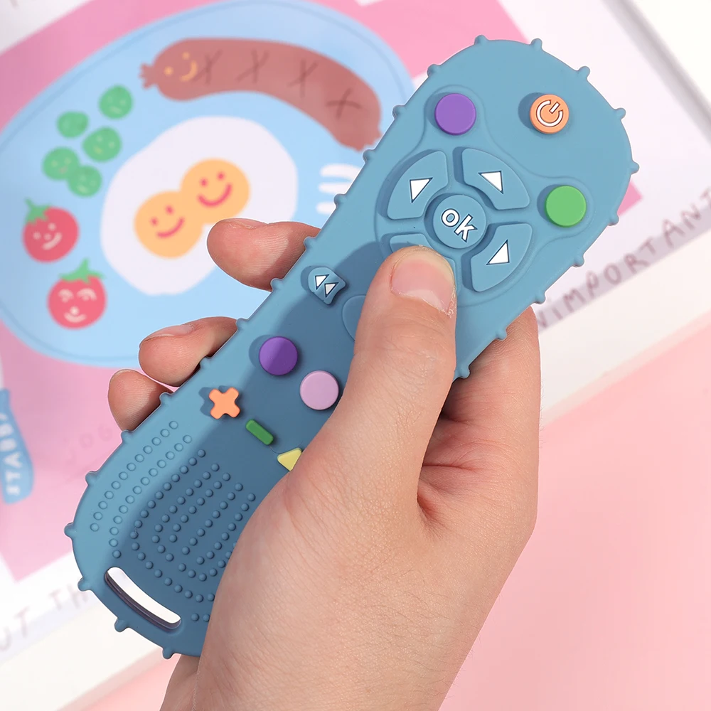 TV remote baby teether