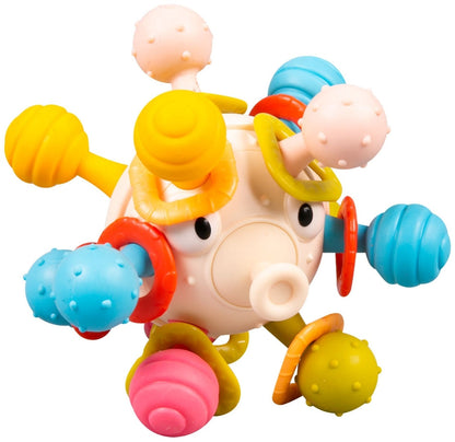 Spinning Puffer Fish Rattle Toy - 037