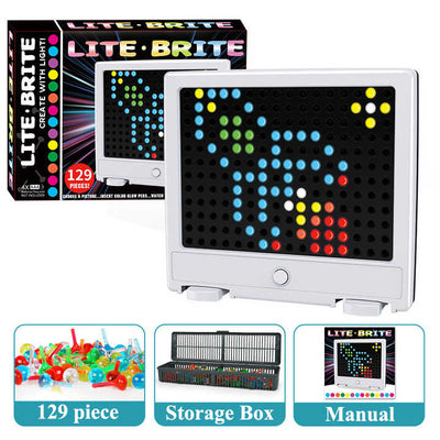 Glow the Light Peg Board Bead Kit - 111