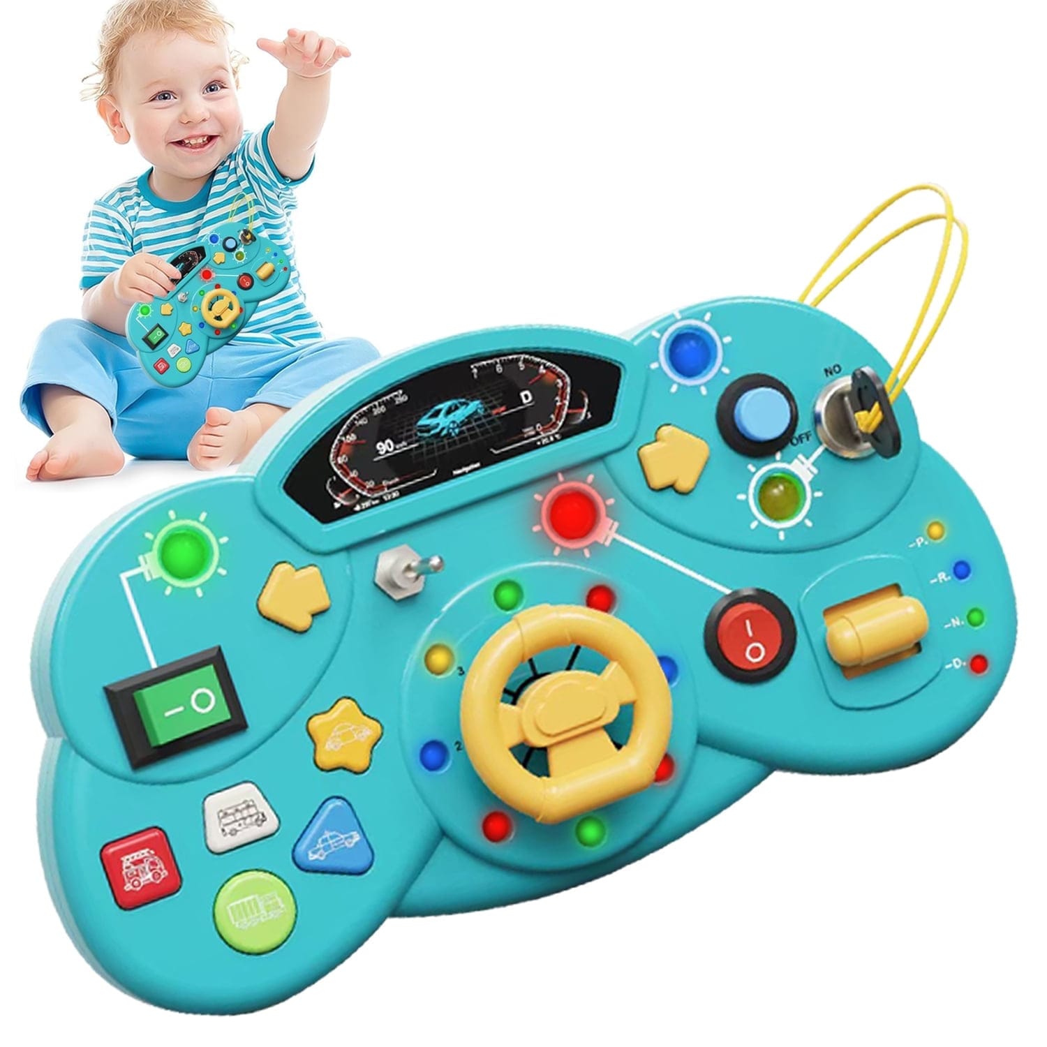 Busy Switch Light Car Console Board - B50