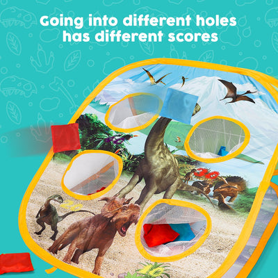 Fidtoy Ocean Bean Bag Toss Game 2 in 1 Outdoor Kids Game