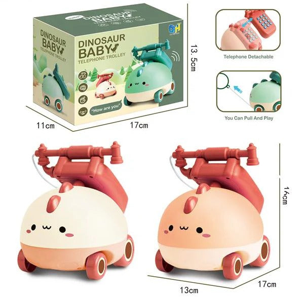 Dinosaur Baby Telephone Trolley - DH009-36/37
