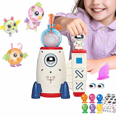 Kit de bricolage pour bulles en nano-ruban adhésif pour enfants, fabricant de fusées et de ballons, cadeau pour garçons et filles