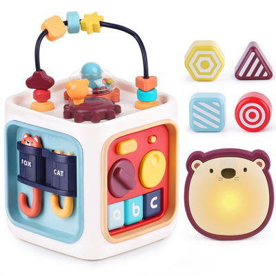Fidtoy 6 in 1 Activity Cube for Babies and Toddlers