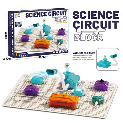 Electronic Blocks Science Circuit Vacuum Cleaner 44 Experiments 21 pieces - 001