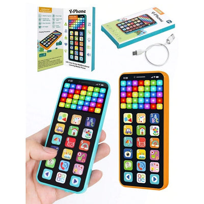 Bébé Y-Phone rechargeable avec lumières LED - 03D