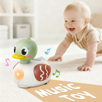 Fidtoy Baby Musical Duck Toy with Light and Sound