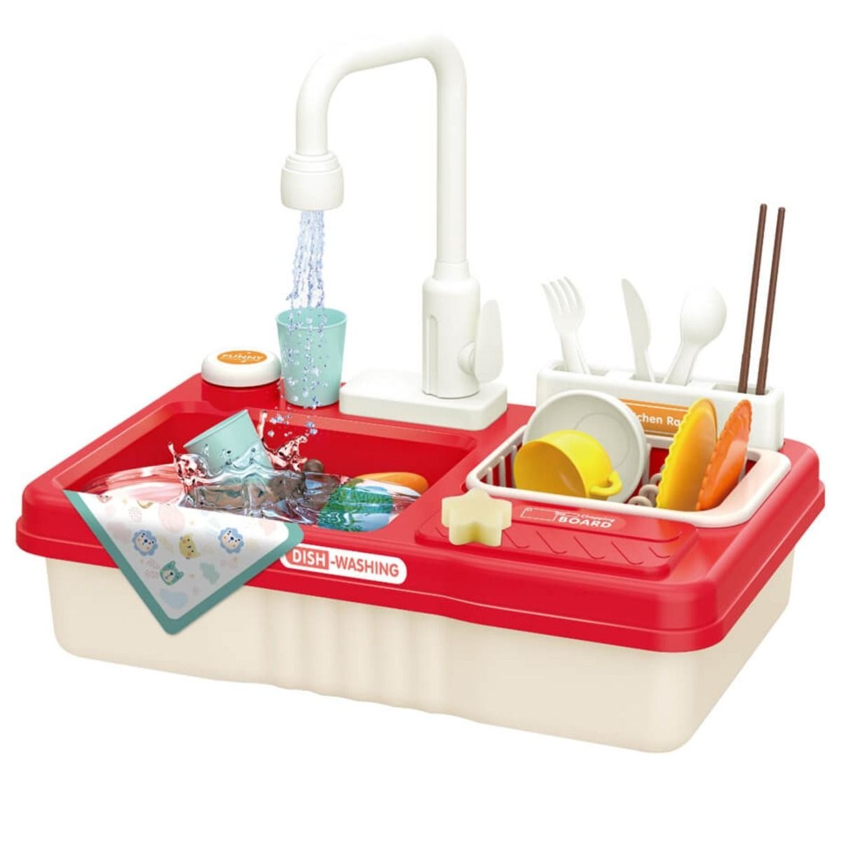Lavavajillas Fregadero de cocina con juego de imitación de agua 23 piezas - 768
