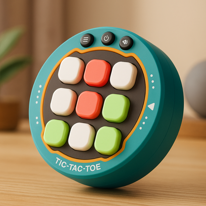 LED Tic Tac Toe Game for Kids & Families – Interactive Light-Up Board Game for Fun Learning & Play