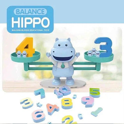 Hippo Fun : Équilibre et calcul mental - 002