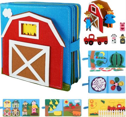 3D Montessori Storytelling Barn Book