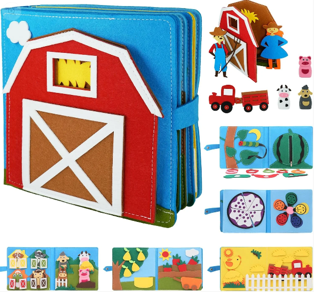 3D Montessori Storytelling Barn Book