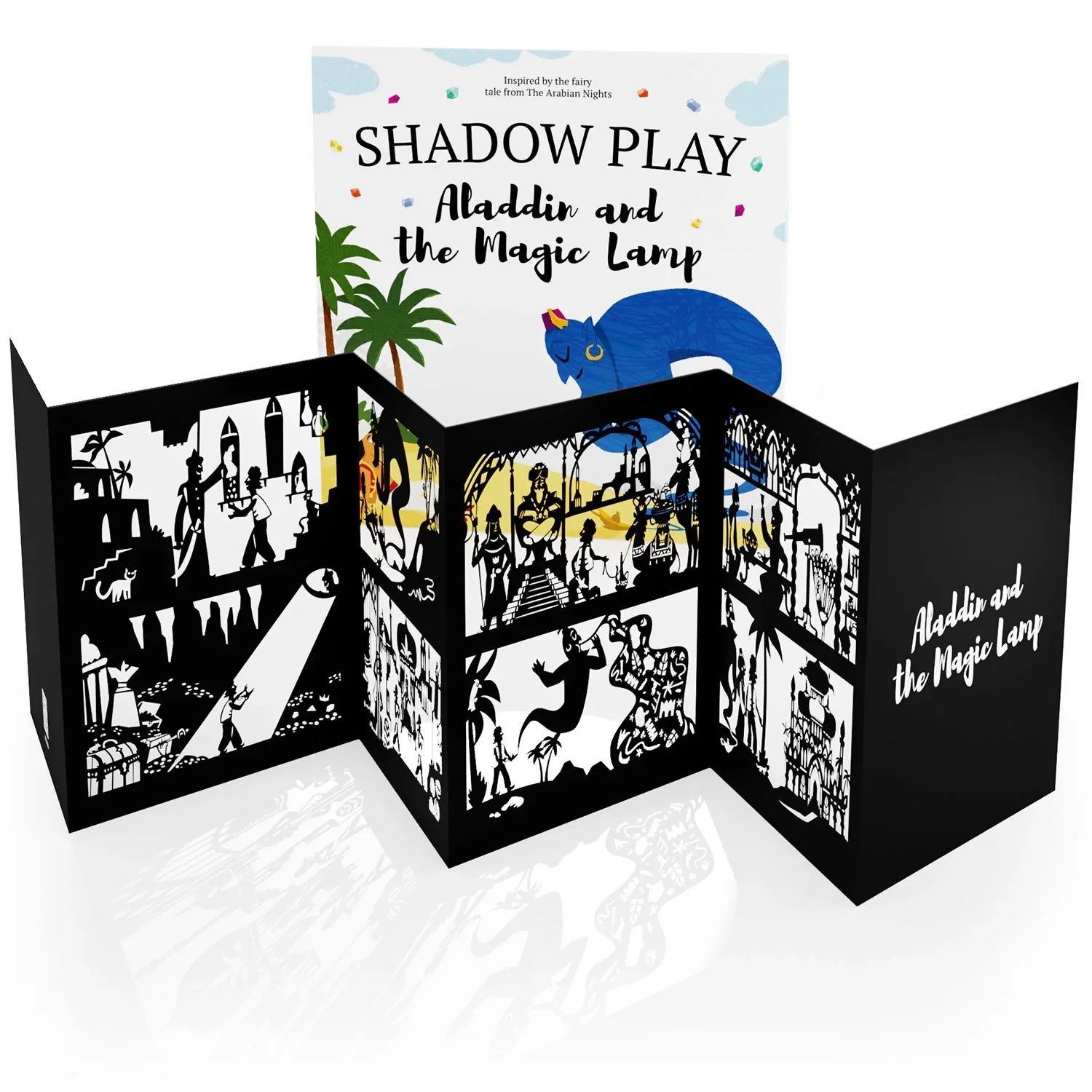 Aladdin and The Magic Lamp Shadow Book (Activity Book)