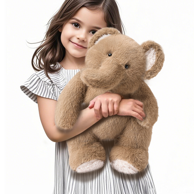 Fidtoy Peluche Éléphant Jouet en Peluche pour Enfants