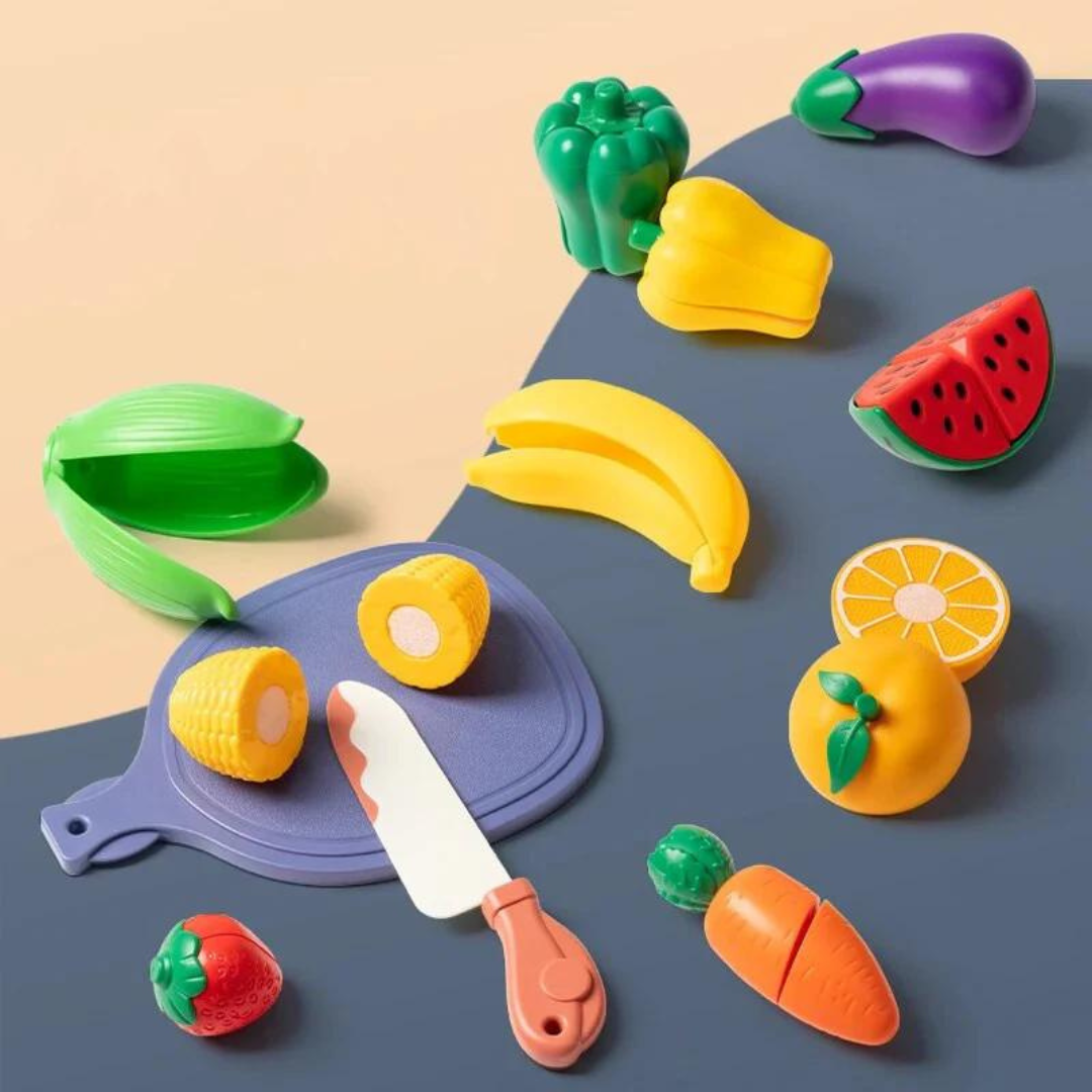 Fruitigo – Leren & Spelen – Montessori Fruitsnijset