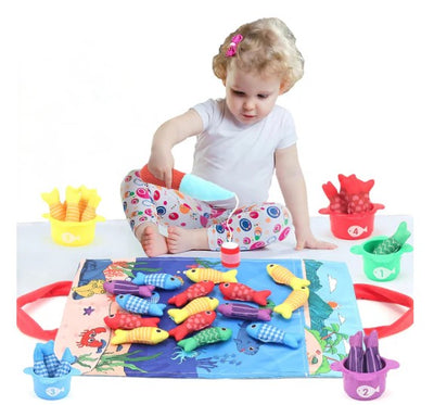 Set de juego de pesca Montessori