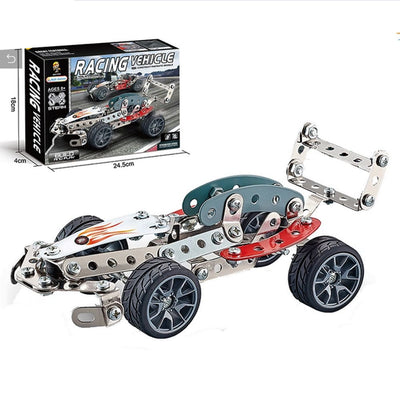 STEAM Racing Vehicle Steel Construction Models 105 pieces
