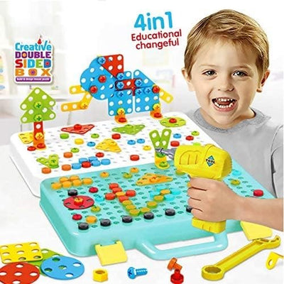Kit d'outils de mosaïque créative pour perceuse électrique - 37A