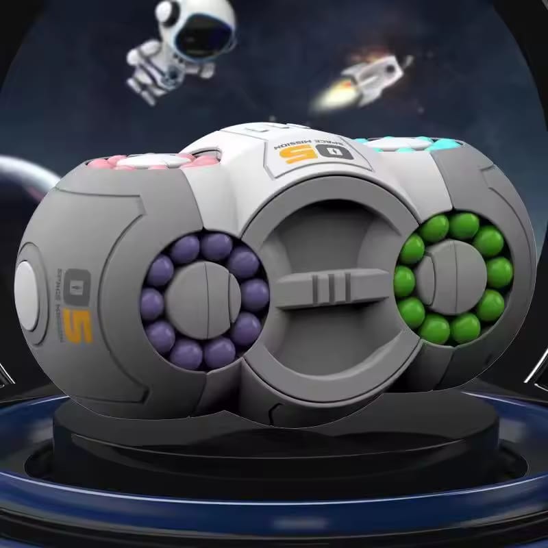 UFO Magic Bean 8 Sided Rotation Fidget Challenge Toy - 839