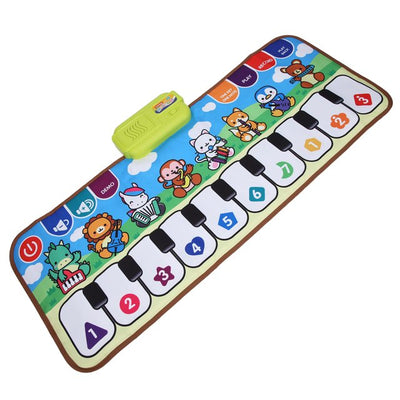 Tapis musical Fidtoy Piano – Tapis de jeu musical pour bébés et enfants