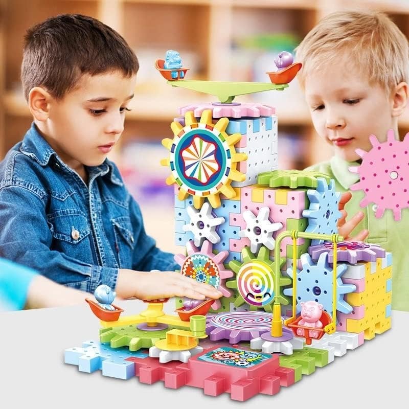 Magical Electronic Interlocking Gear Blocks 83 Pieces - 021