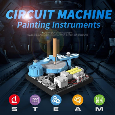 STEAM Exploración de Electrónica Maquinaria de Circuitos-Pintura - 101