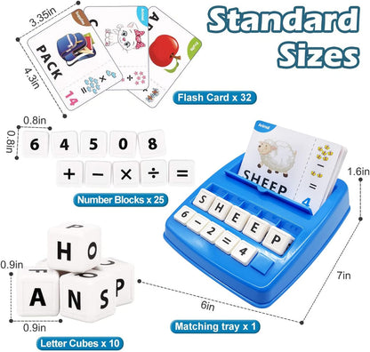 2in1 Alphanumeric Word and Math Learning Kit - 109