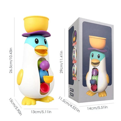 Fun Waterwheel Penguin Bath Toy - 010