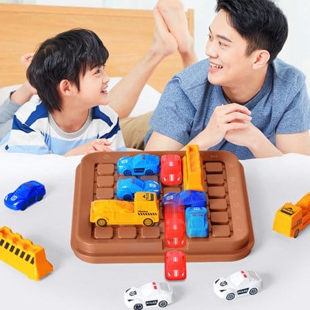 Jeu de logique de circulation dense avec solutions - 202