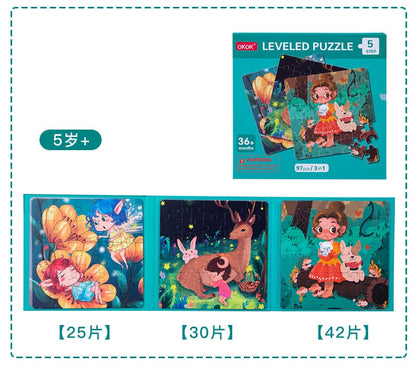 3in1 Magnetic Story Jigsaw Puzzle - Step 5