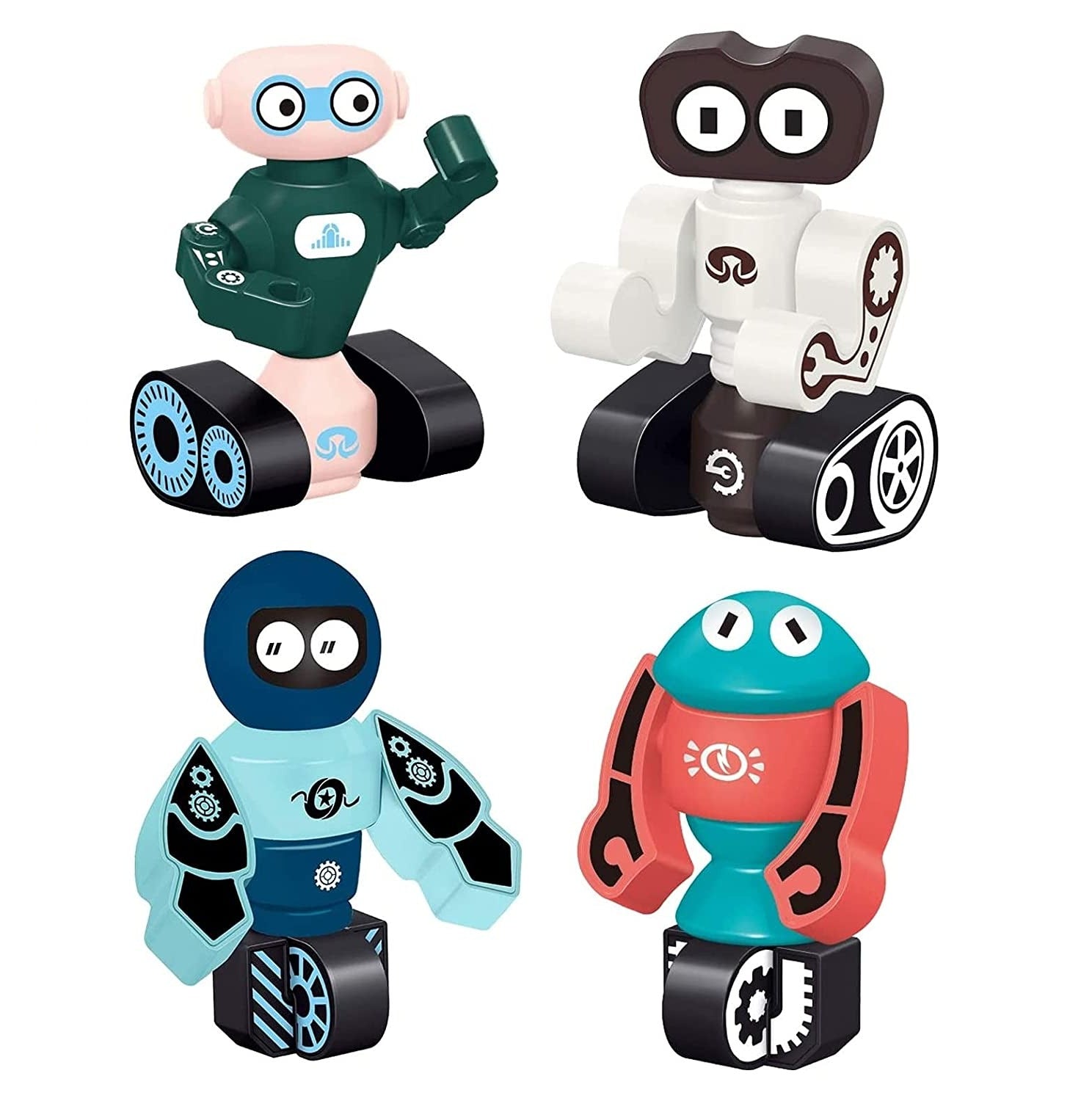 Planet Robots Magnetic Blocks Set - Mars 3