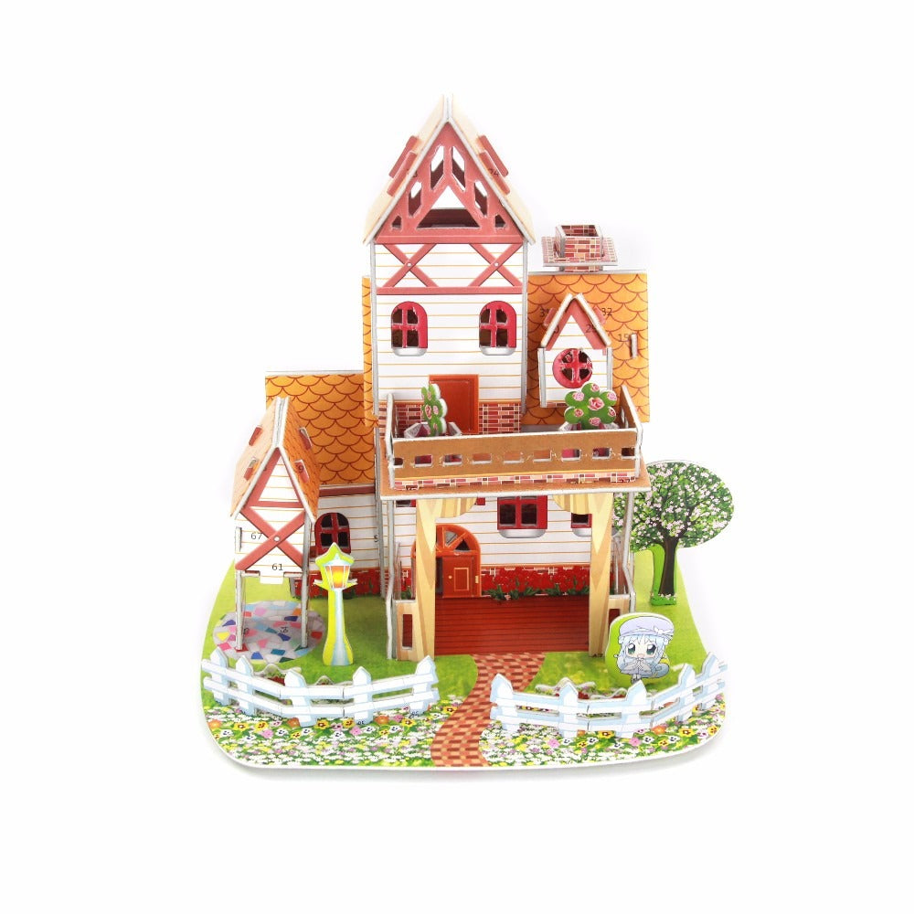 DIY 3D Villa Foam Puzzle Set - 488