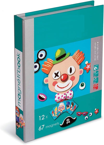 Livre de Puzzles Magnétiques Clown Rigolo