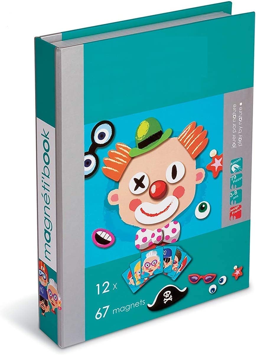 Livre de Puzzles Magnétiques Clown Rigolo