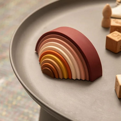 Wooden Colorful Stacking Blocks - 10 Pieces - 942