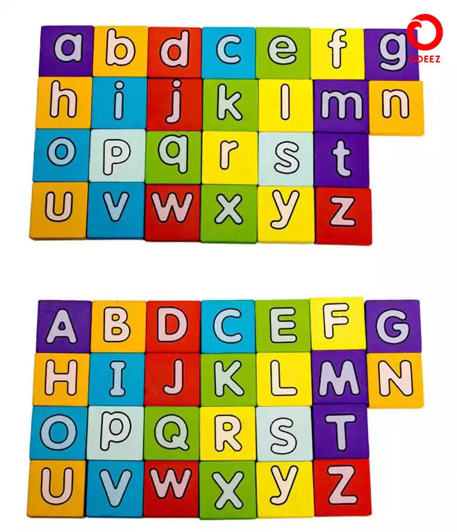 2 in 1 Letter Matching Wooden Kit