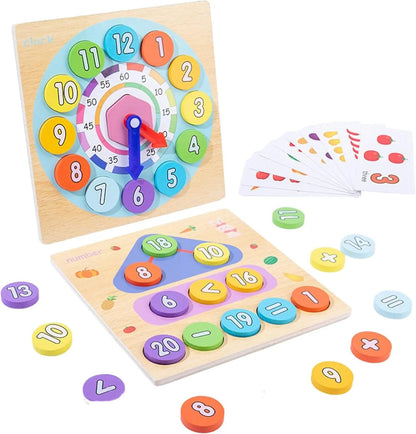 2 in 1 Digital Clock Quiz puzzle