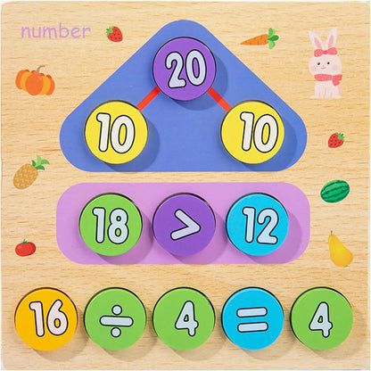 2 in 1 Digital Clock Quiz puzzle