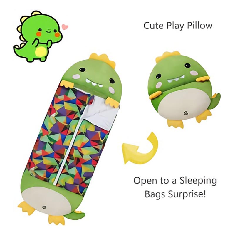 Fidtoy Plush Sleeping Bag Toy for Infants and Toddlers | Soft Animal Nap and Travel Comfort