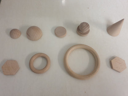 Loose Parts Montessori Shapes