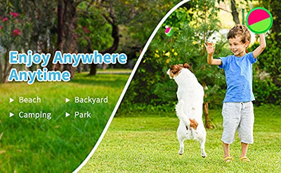 Fidtoy Outdoor Toss and Catch Ball Set - Fun Family Play