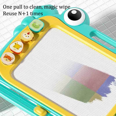Fidtoy Magnetic Drawing Board for Toddlers 3-5 – Interactive Doodle Board for Home, Travel & Fine Motor Skill Development